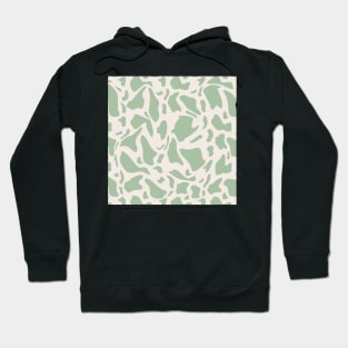 sage cow Hoodie